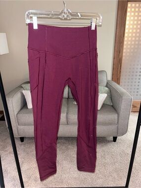 lululemon athletica High-Waist Leggings in Deep Plum